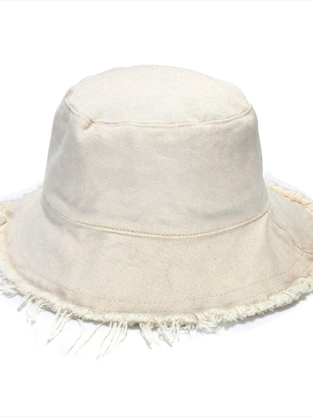 Sun Hats for Women Summer Casual Wide Brim Cotton Bucket Hat Beach Vacation Trav
